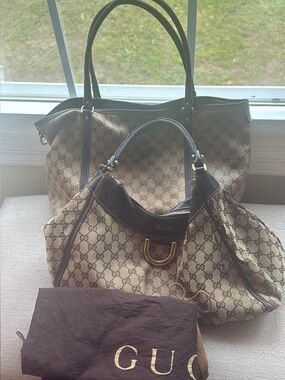 Two Authentic Gucci Bags